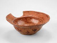 Ame Ker 222  Ame Ker 222, Brasilien, Amazonasgebiet, Unbestimmt, 2. Hälfte 18. Jahrhundert, Schale, Barbierbecken, Ton, H ca. 7 cm, Dm 21,5 cm : Museumsfoto: Claus Cordes, Bestandskatalog Ethnologie